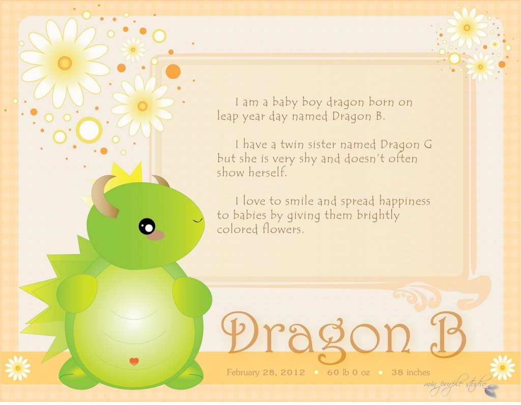 {character Series} Dragon B » Mint Purple Studio's Blog